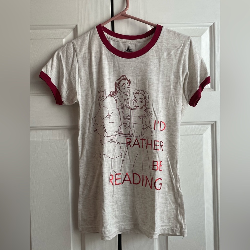 Disney Id Rather Be Reading Graphic T-Shirt
